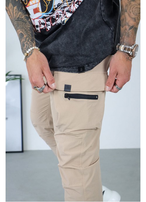 SINNERS ATTIRE Raptor Cargoパンツ Sinners Attire Raptor Cargo Pants - Sand